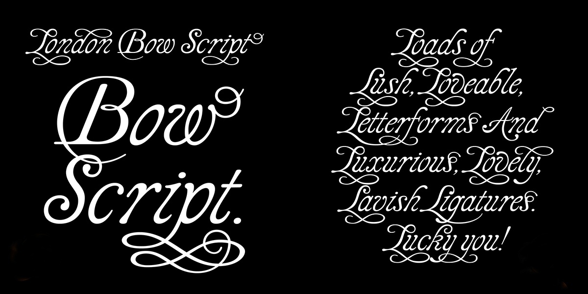 LDN Bow Script Font