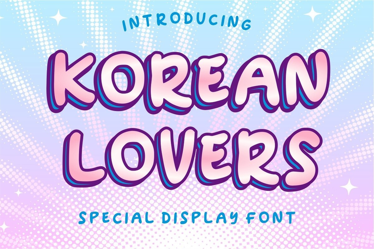 Korean Lovers Font