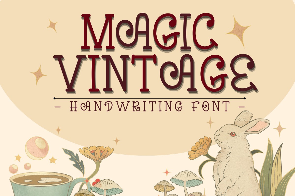 Magic Vintage Font