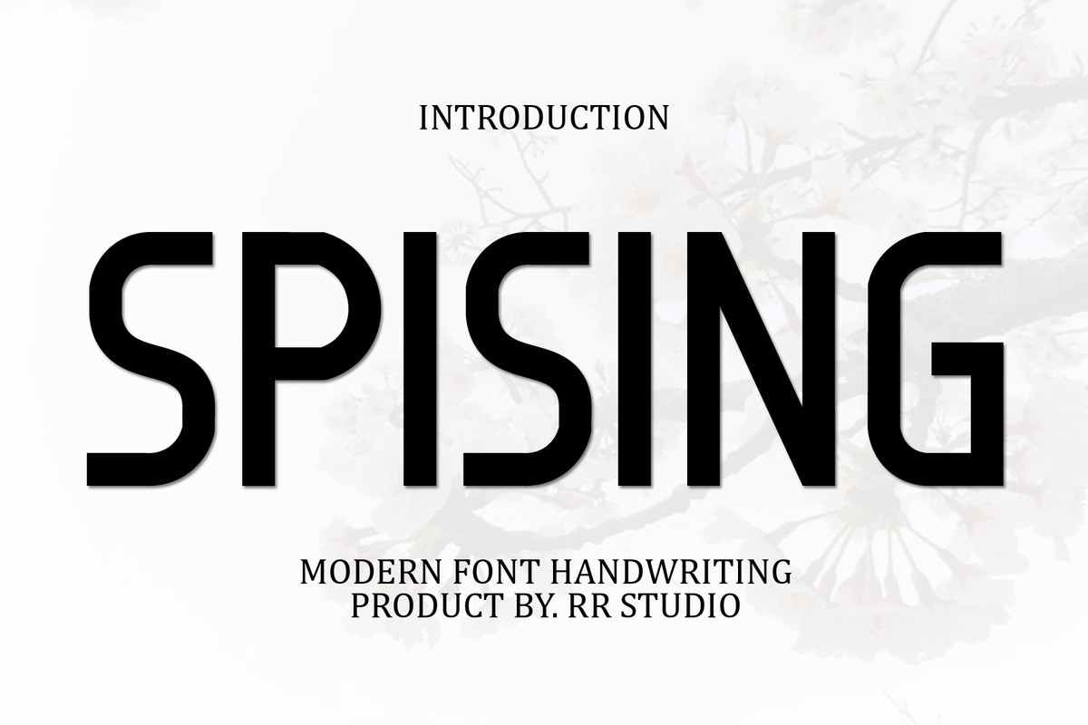 Spising Font