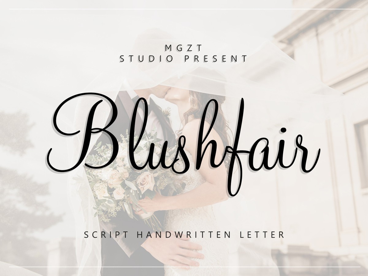 Blushfair Font