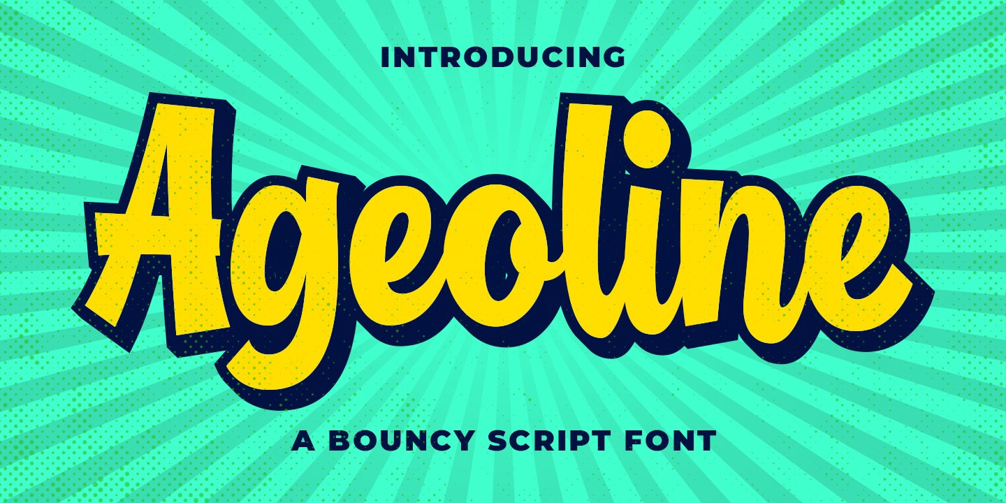 Ageoline Font