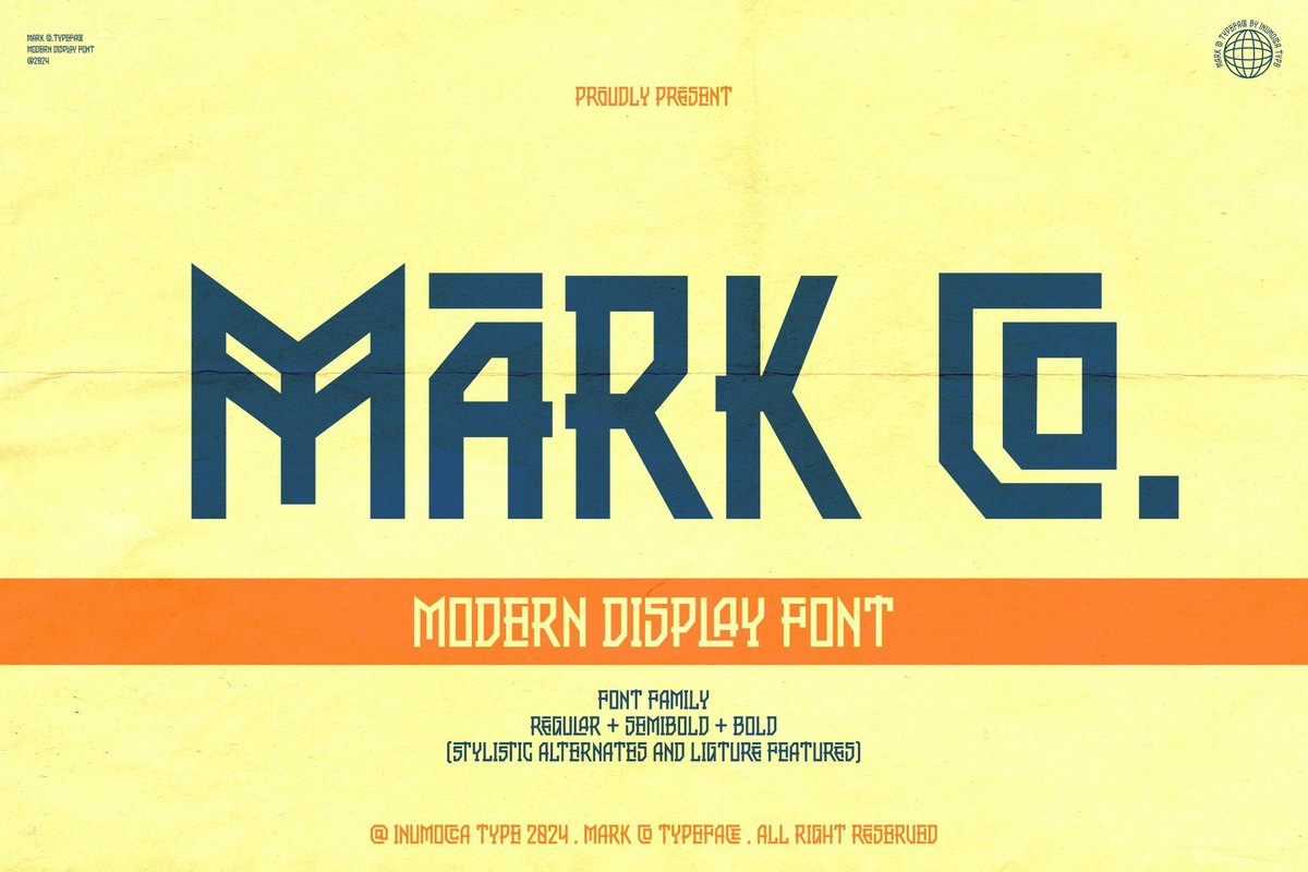 Mark Co Font