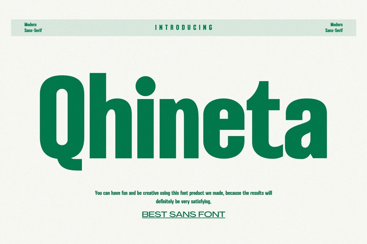 Qhineta Font