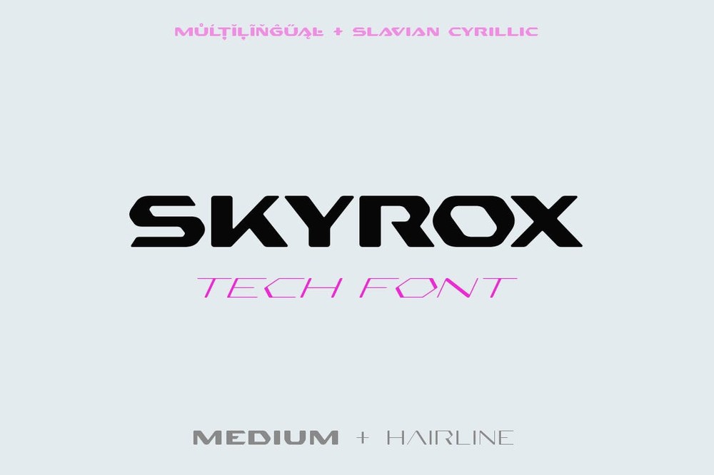 Skyrox Font