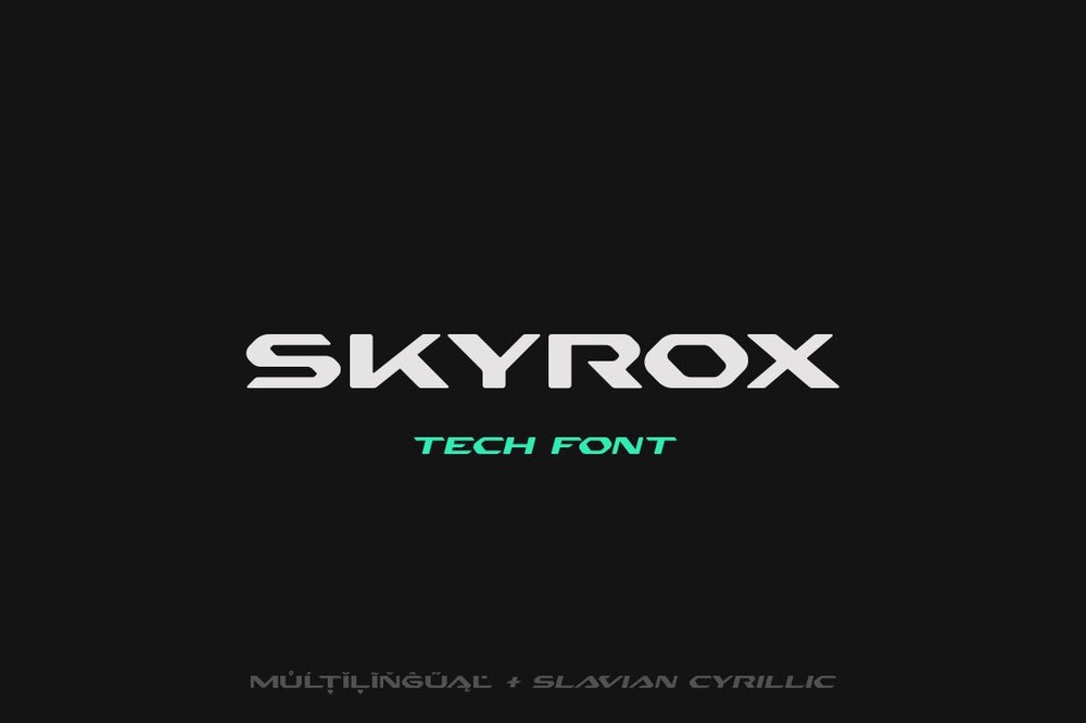 Skyrox One Font