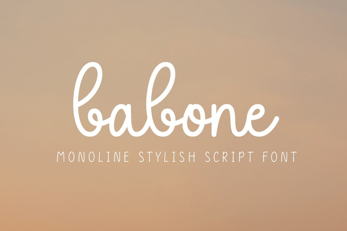 Babone Font