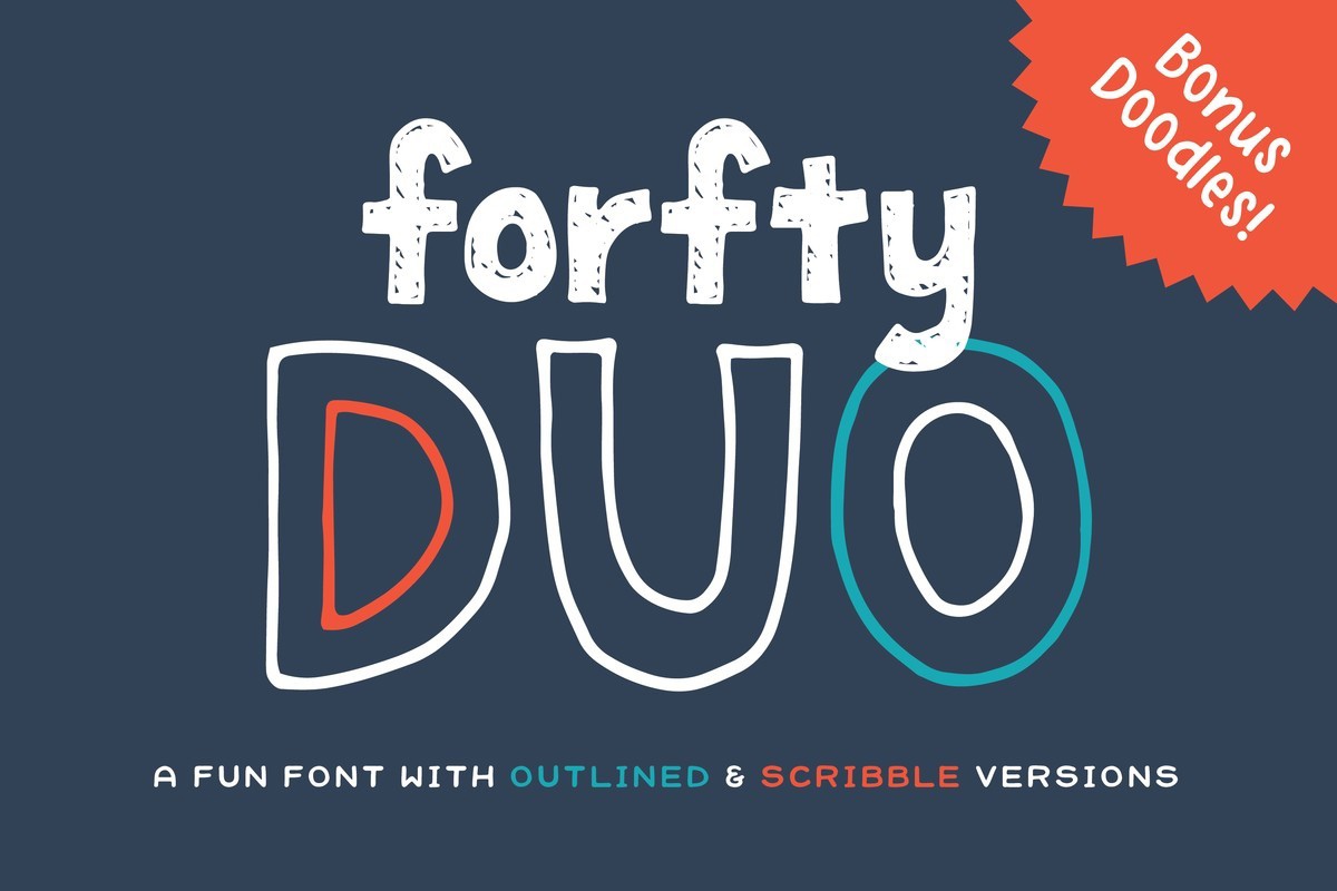 Forfty Duo Font