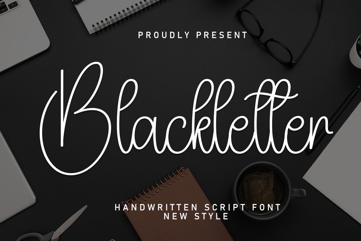 Blackletter Font