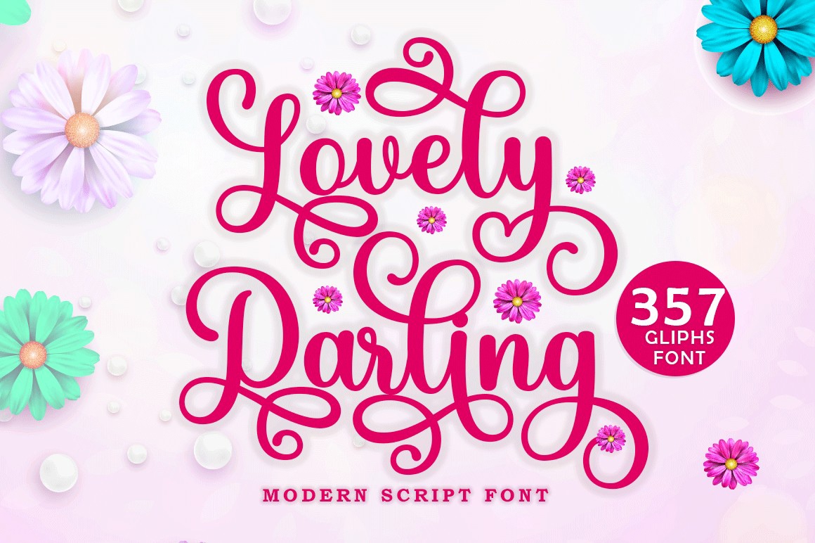 Lovely Darling Script Font