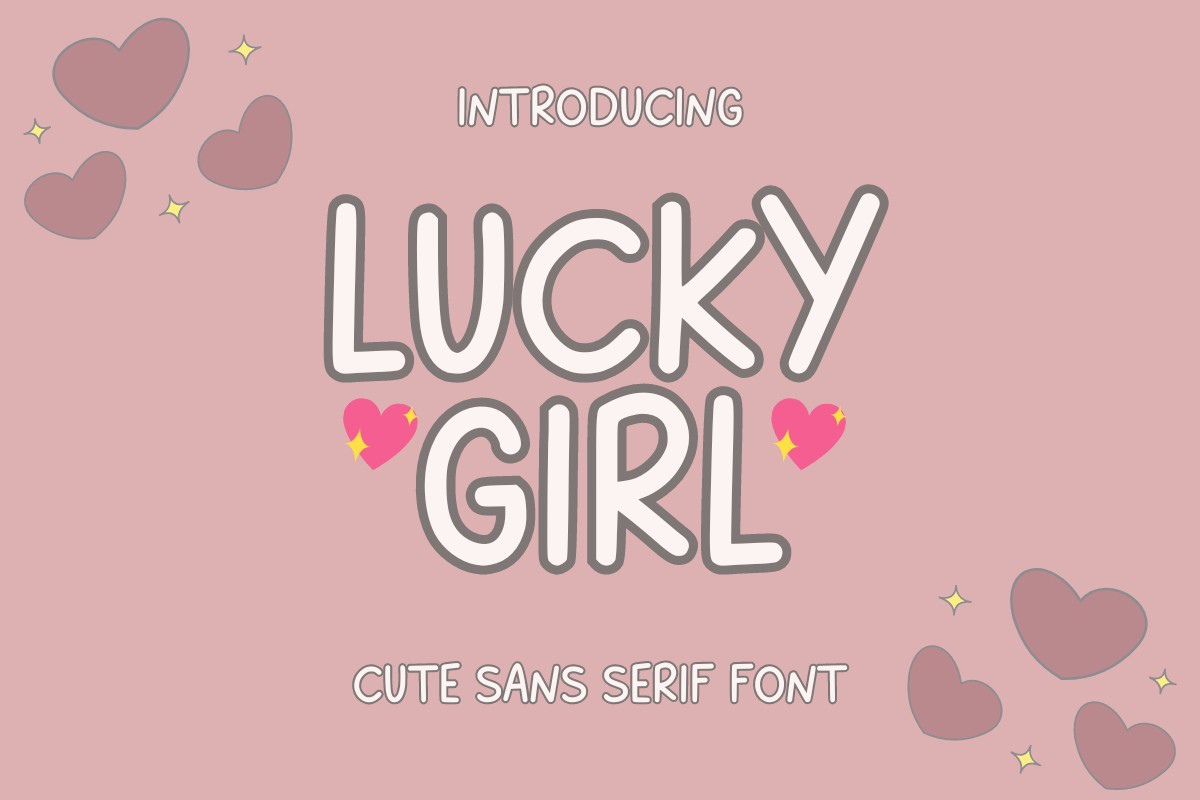 LuckyGirl Font