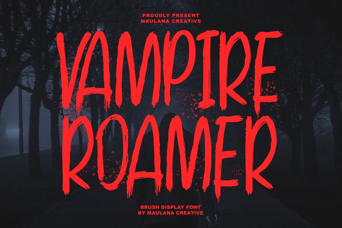 Vampire Roamer Font