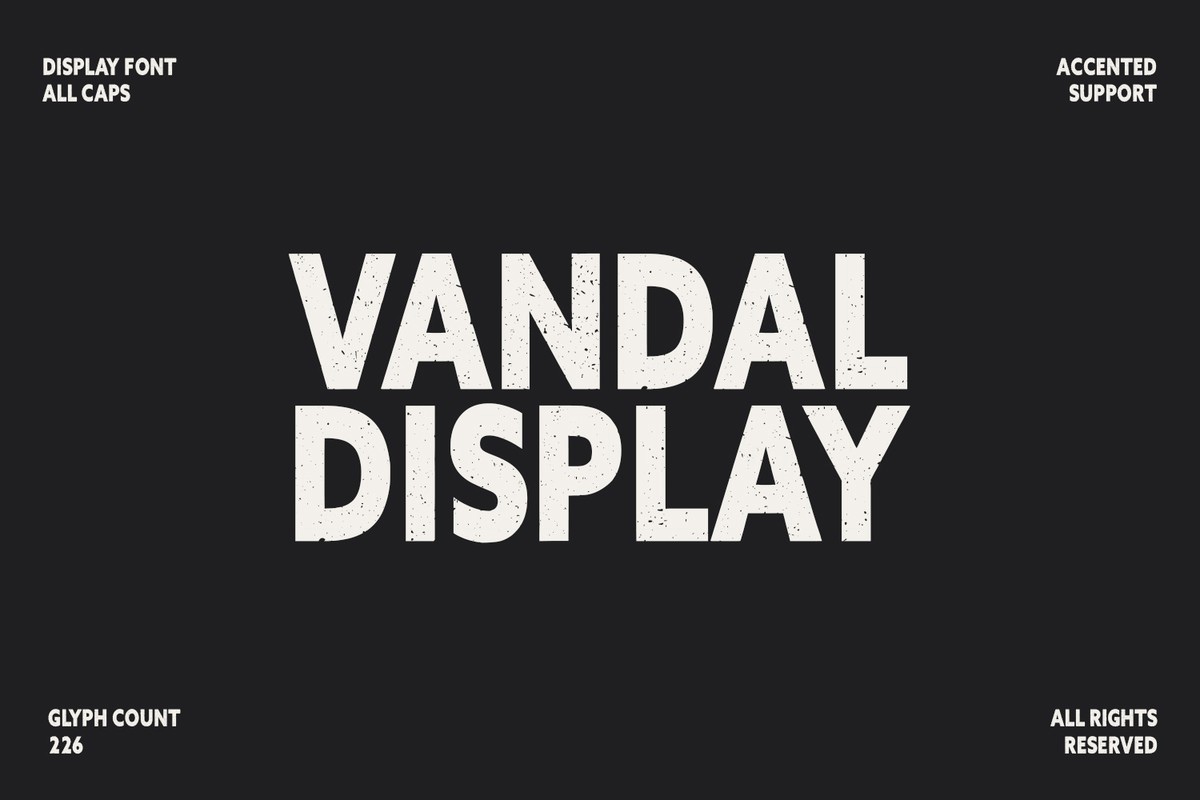 Vandal Font