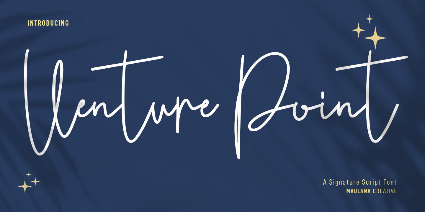 Venture Point Font