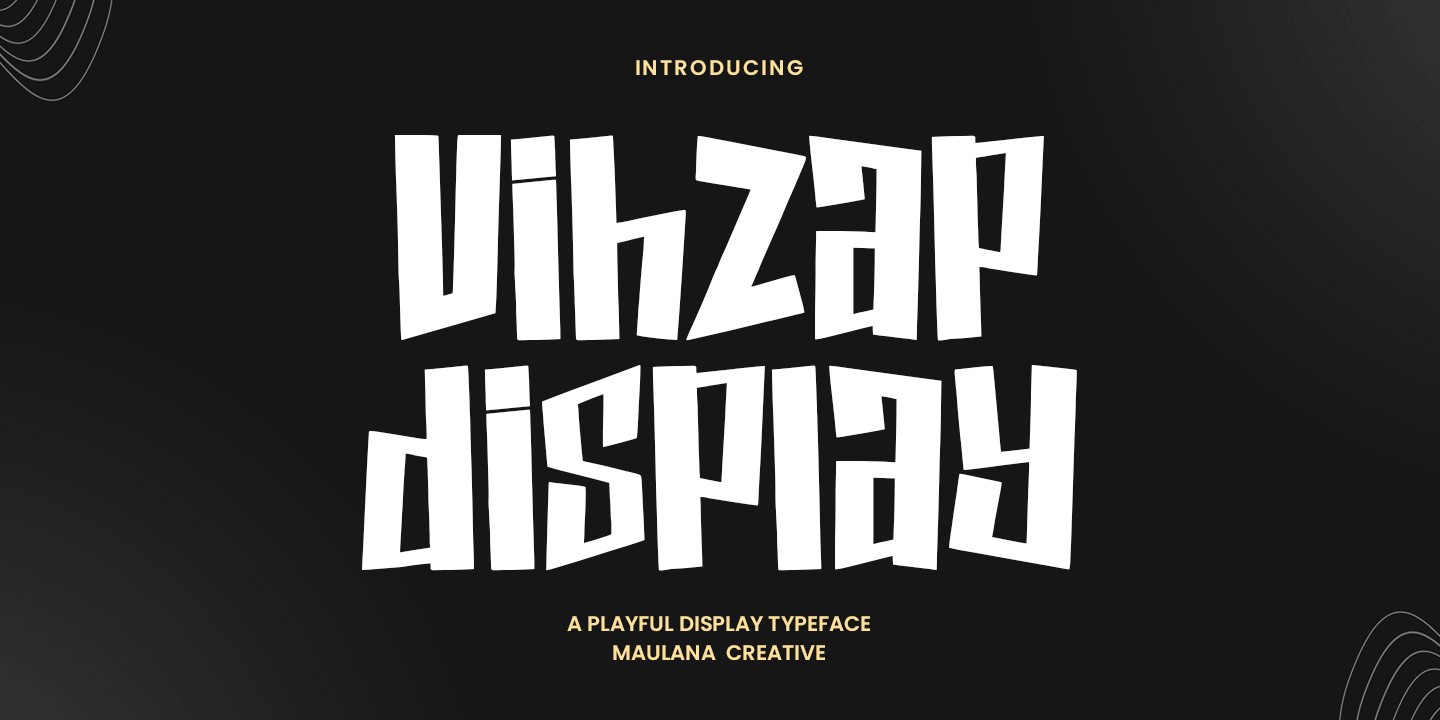 Vihzap Font