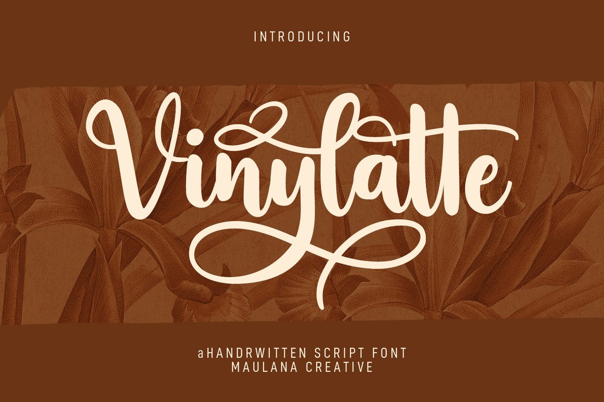 Vinylatte Font