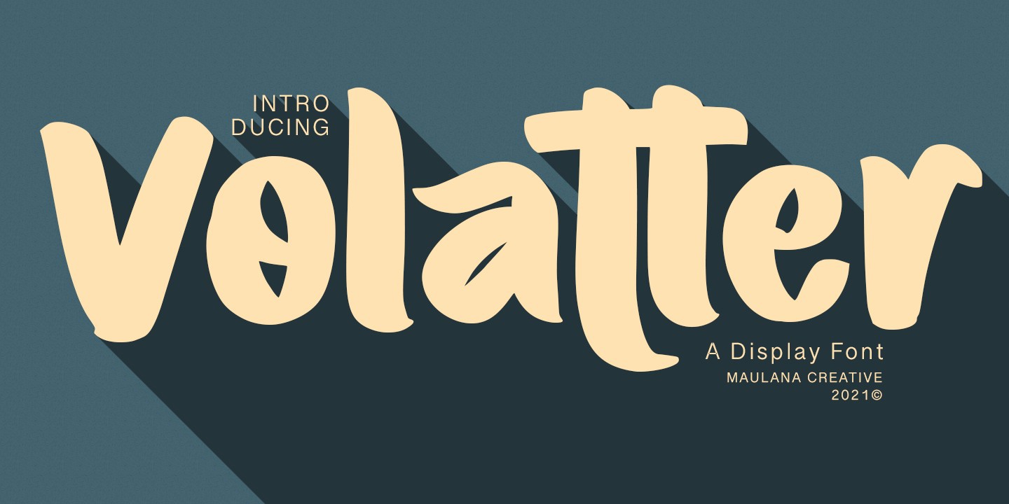 Volatter Font