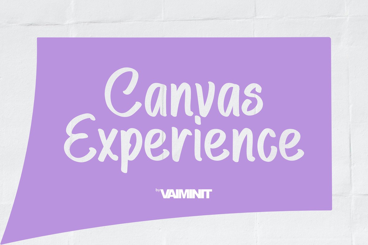 Canvas Experience Font