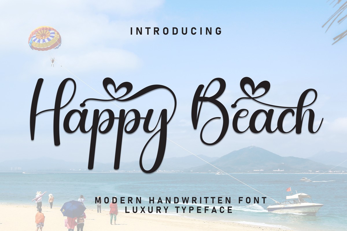 Happy Beach Font