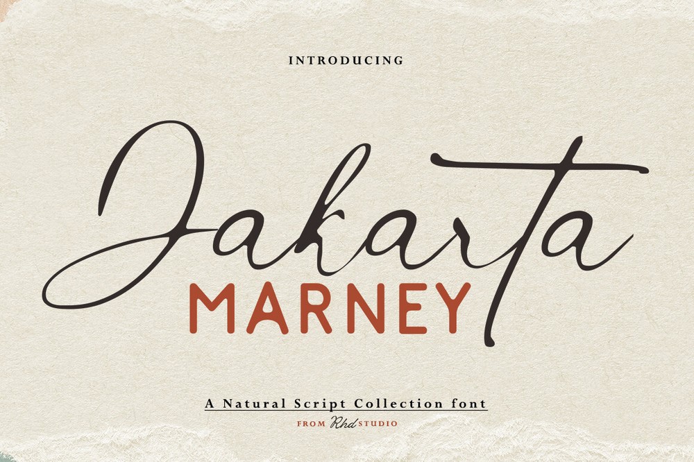 Jakarta Marney Font