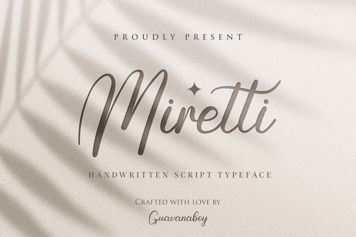 Miretti Font