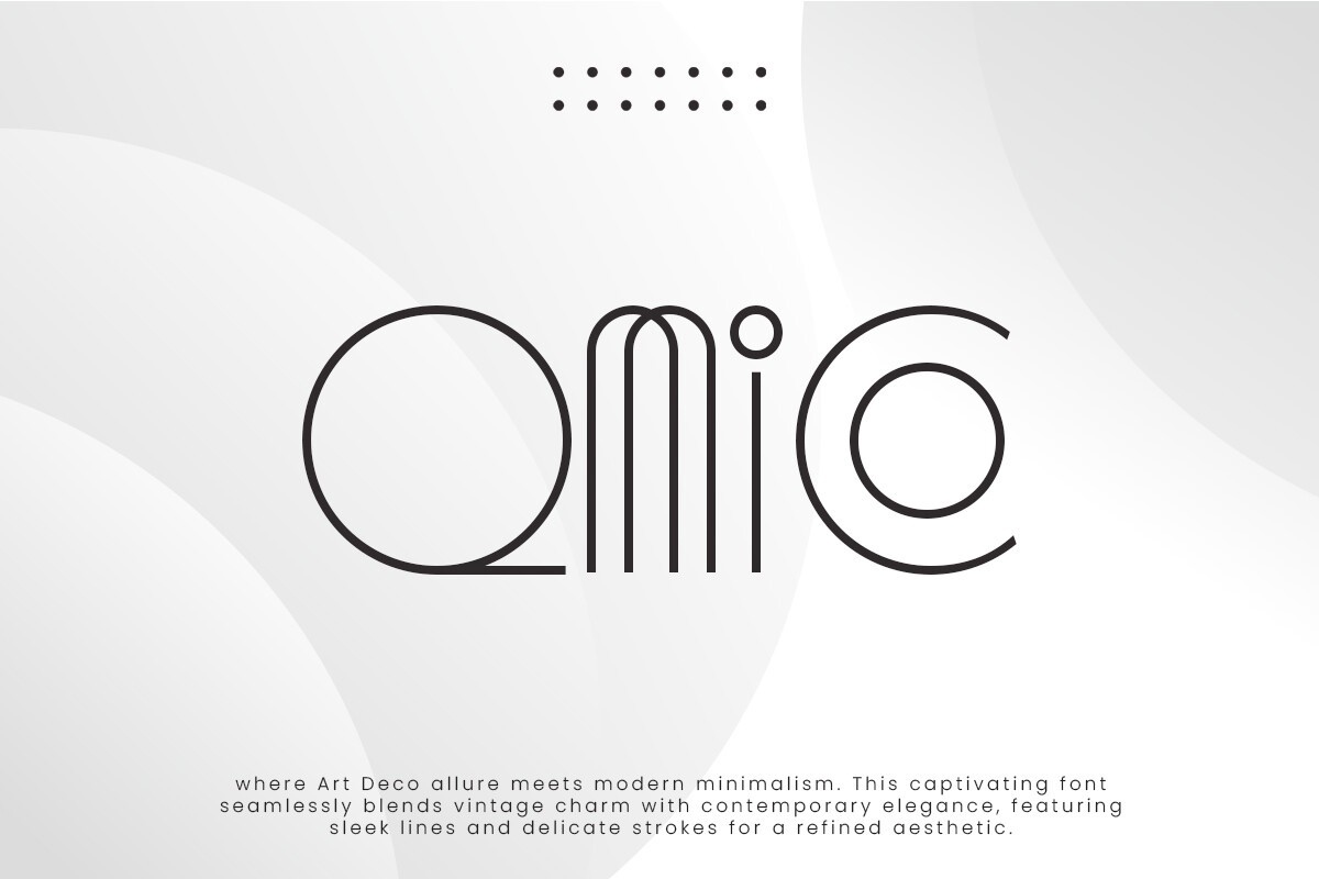 Qmico Font