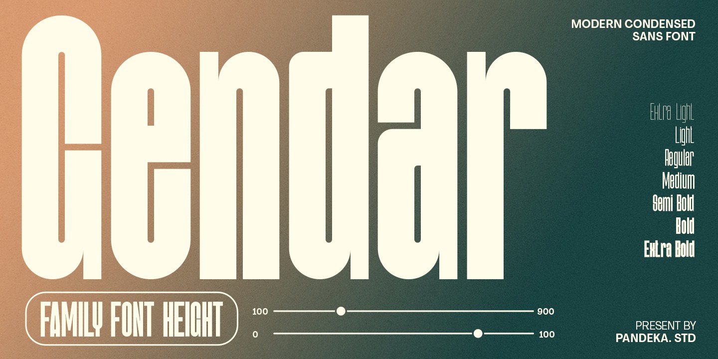 Gendar Font