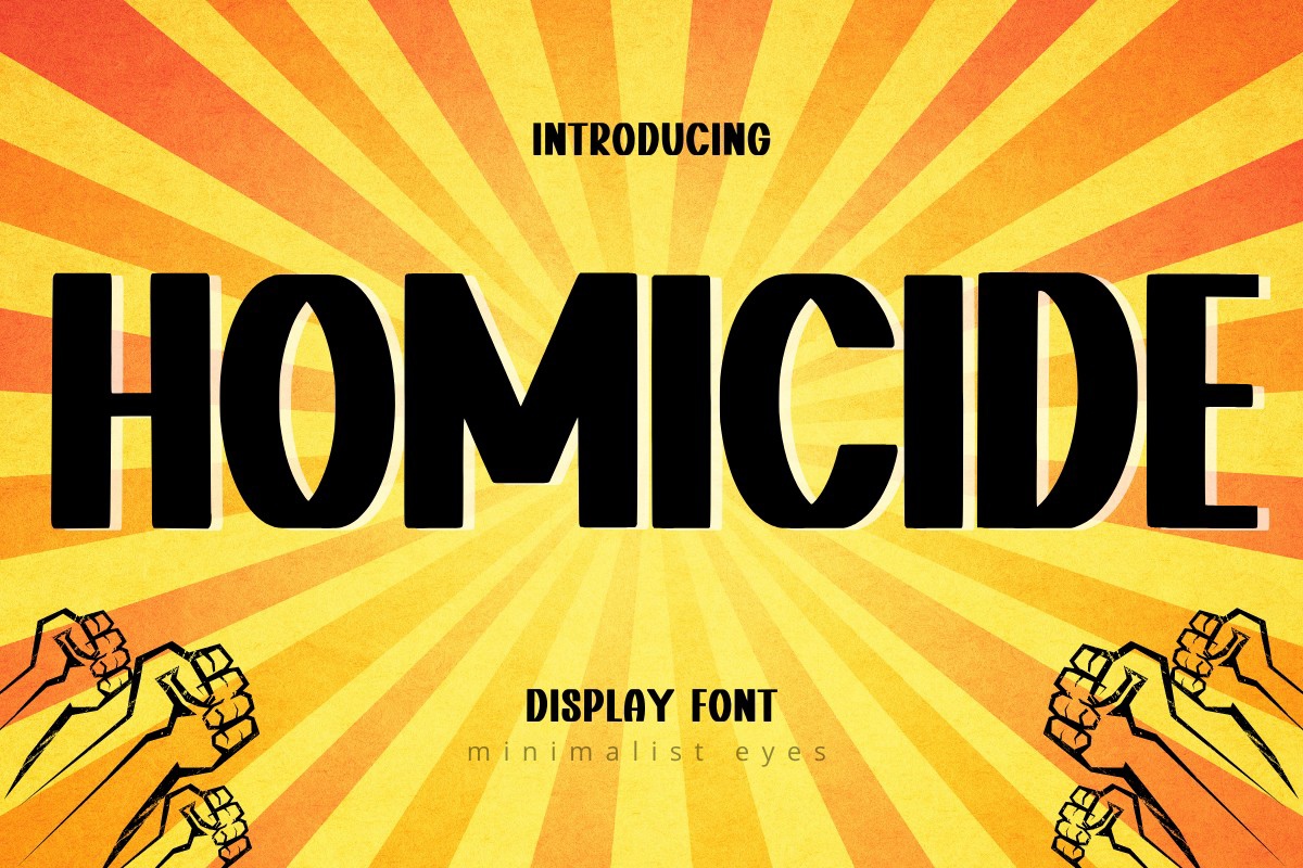 Homicide Font