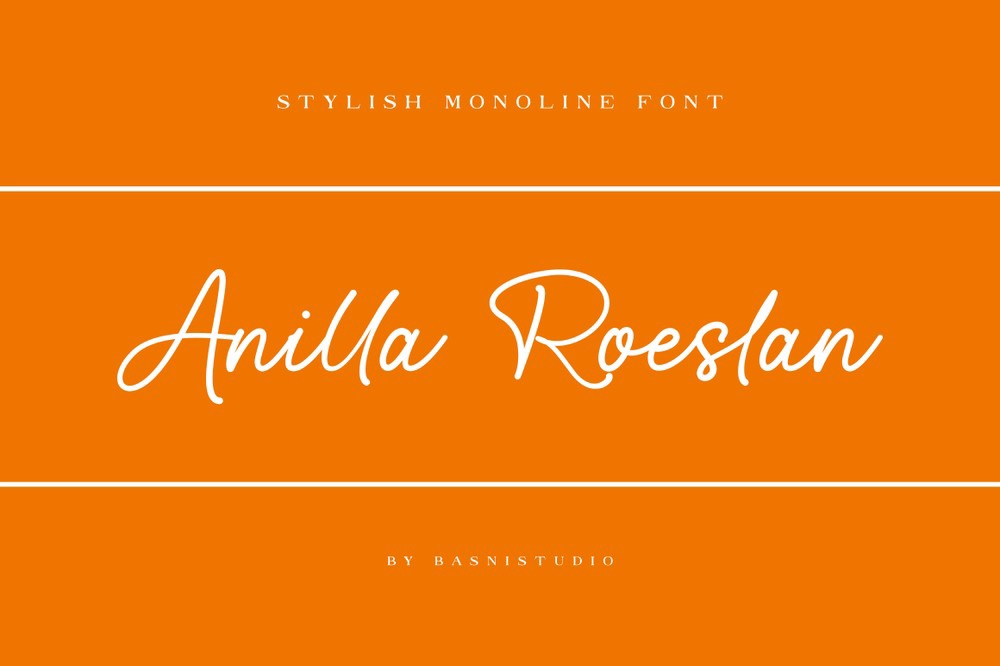 Anilla Roeslan Font