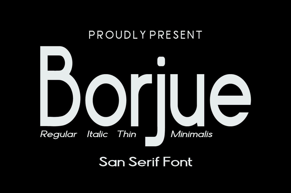 Borjue Font