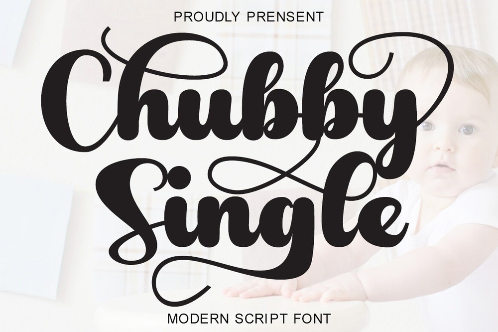 Chubby Single Font