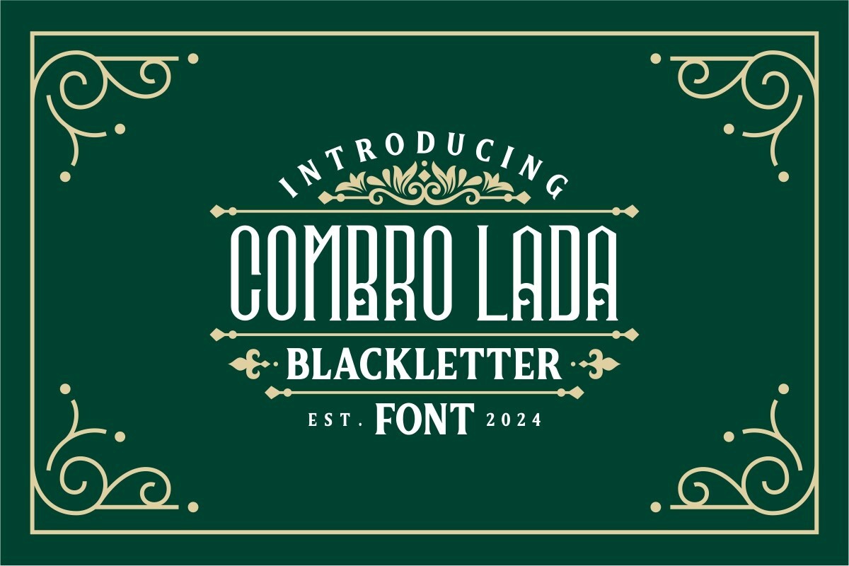 Combro Lada Font