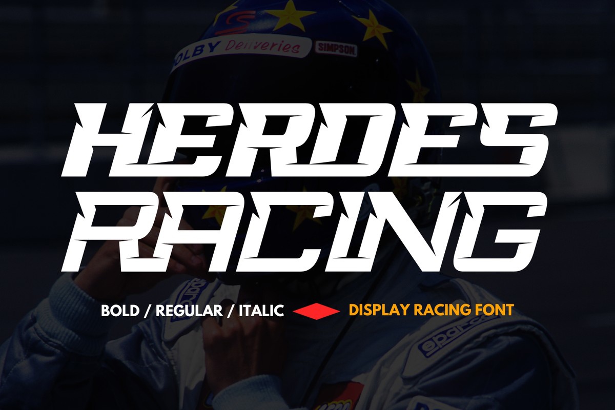 Heroes Racing Font