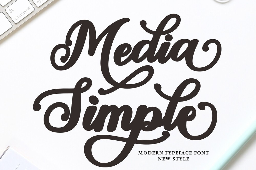 Media Sample Font