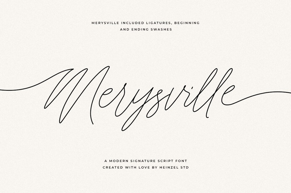 Merysville Font