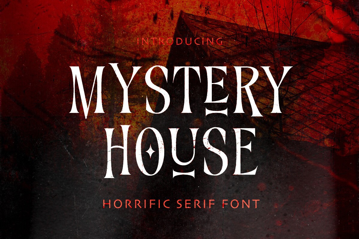 Mystery House Font