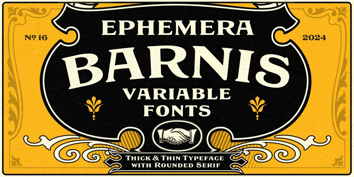 EFCO Barnis Font