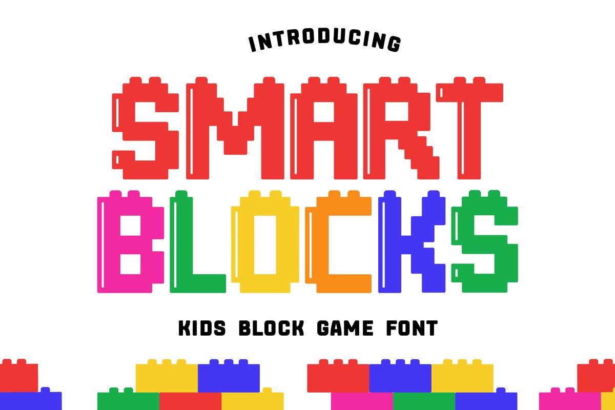 Smart Blocks Font