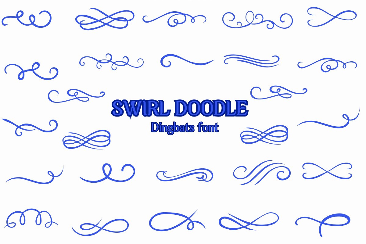 Swirl Doodle Font