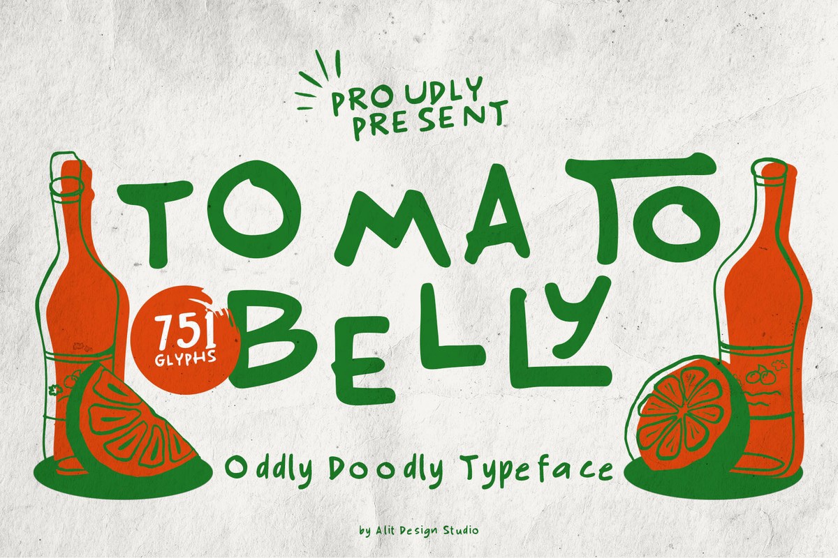 Tomato Belly Font