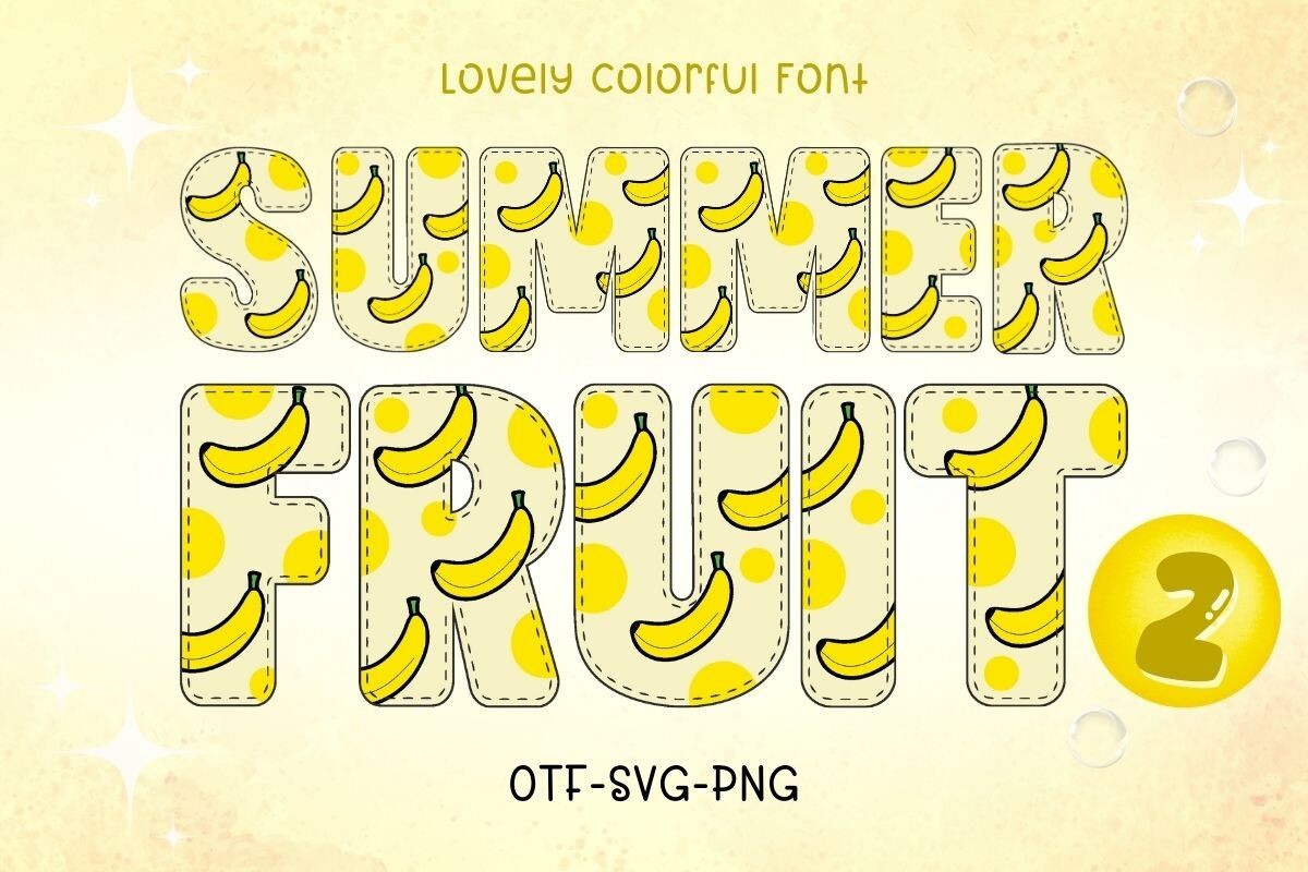 Summer Fruit 2 Font