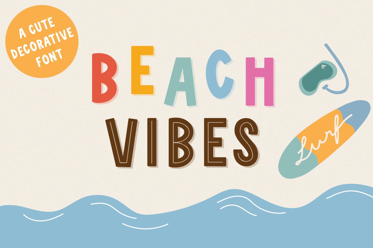 Beach Vibes Font