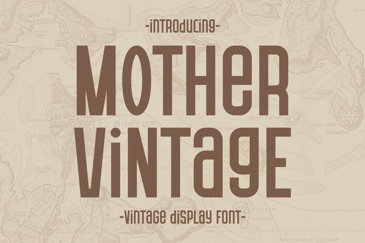 Mother Vintage Font