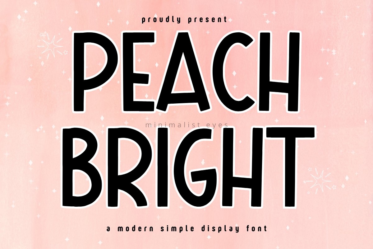 Peach Bright Font