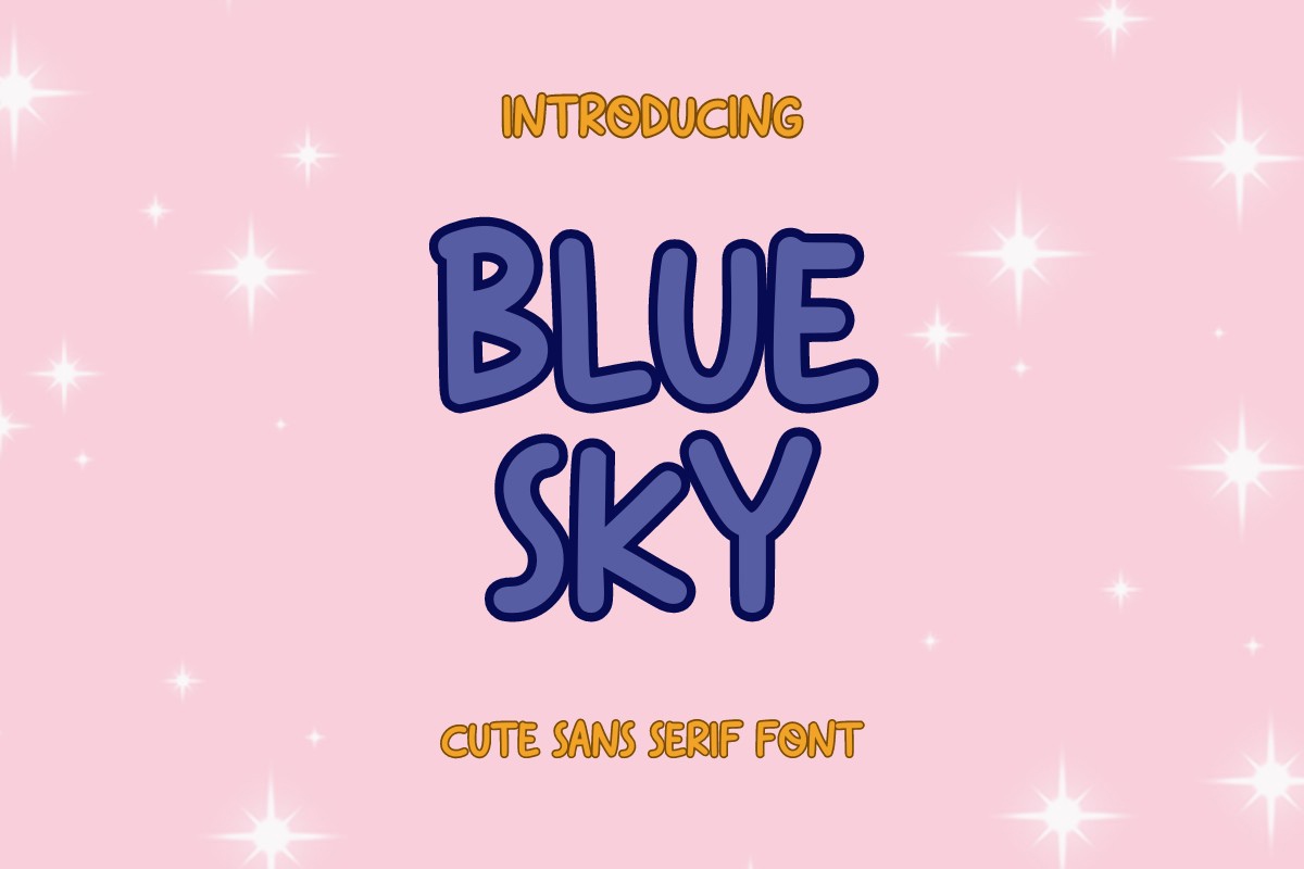 BlueSky Font