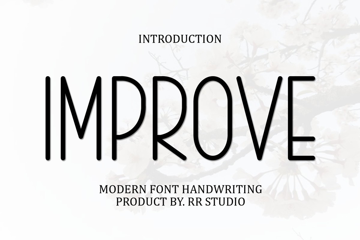 Improve Font