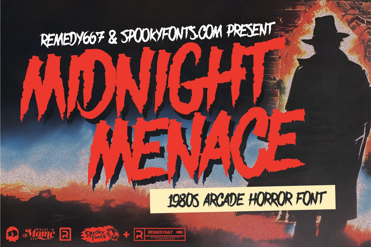 Midnight Menace Font