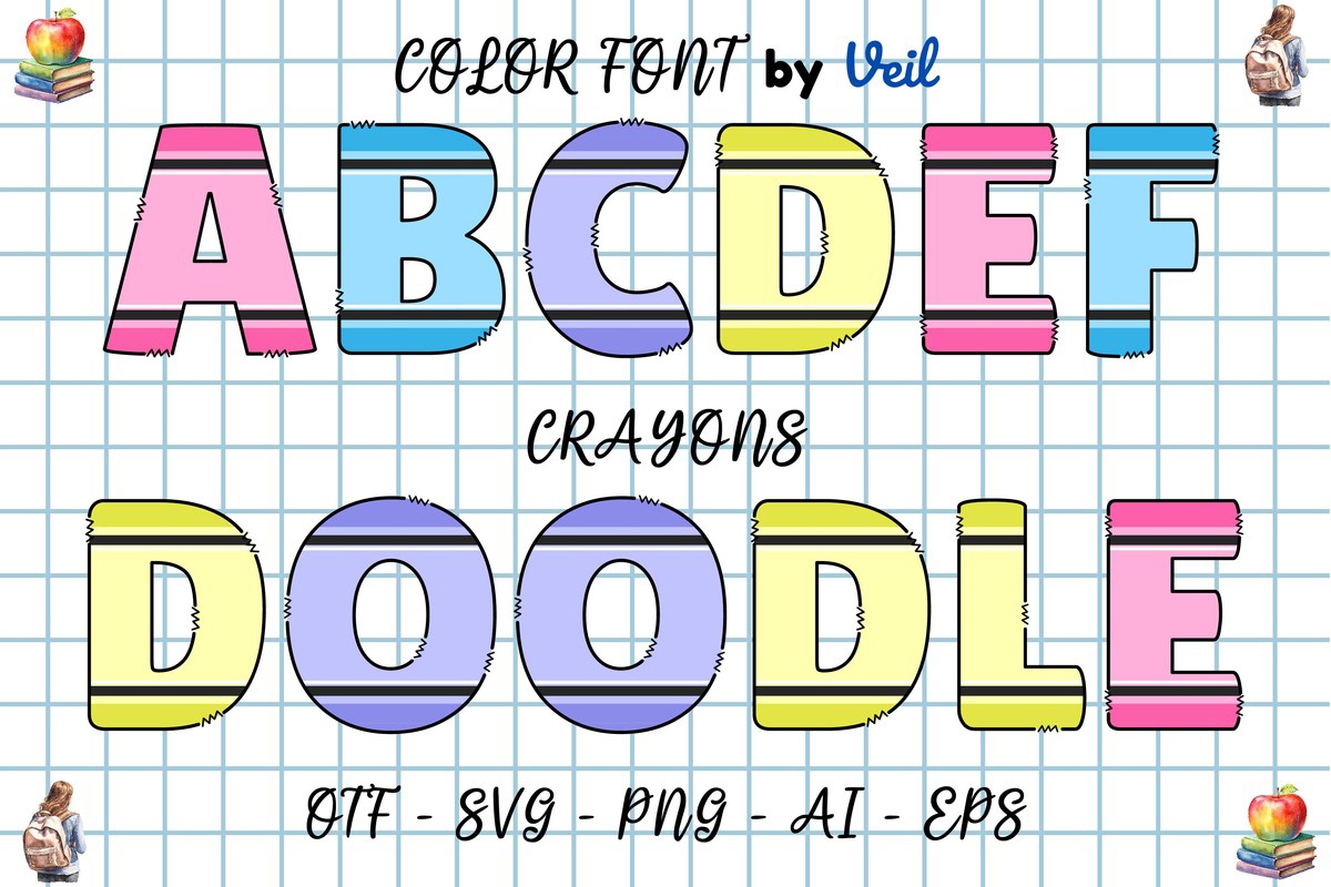 Crayons Font