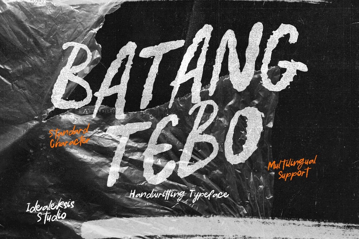 Batang Tebo Font