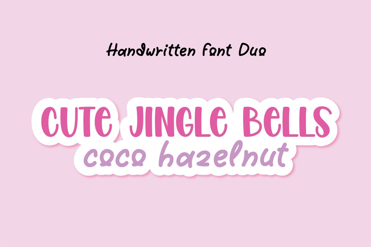 Cute Jingle Bells Font